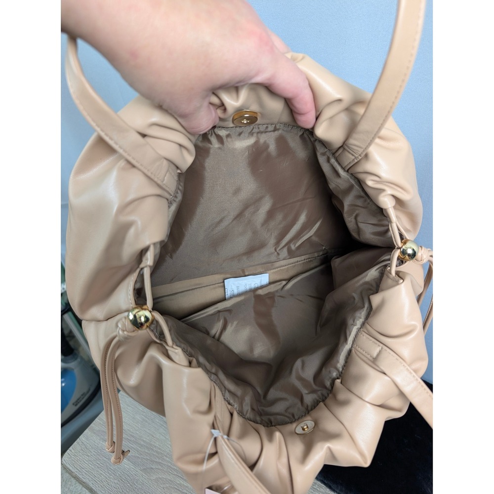 Victoria's Secret Tote Bag Women OS Beige New - Picture 6 of 13
